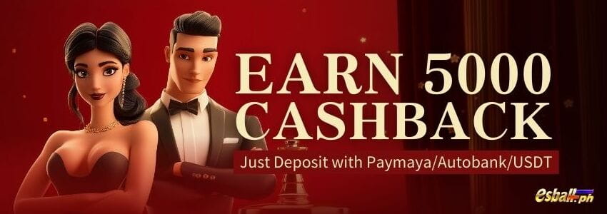 Earn 5000 Cashback: Just Deposit with Paymaya/Autobank/USDT Earn 5000 Cashback: Just Deposit with Paymaya/Autobank/USDT