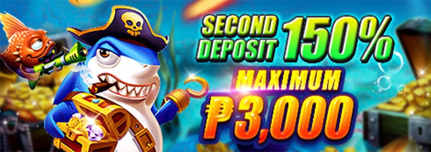 150% na ikalawang Deposit Bonus, ang Maximum Bonus ₱3000 150% na ikalawang Deposit Bonus, ang Maximum Bonus ₱3000